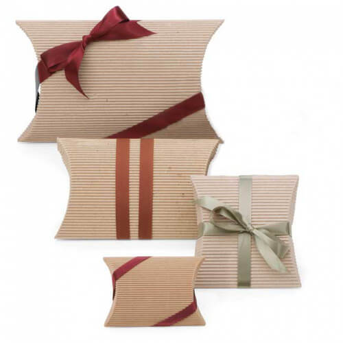 Kraft Paper Pillow Boxes